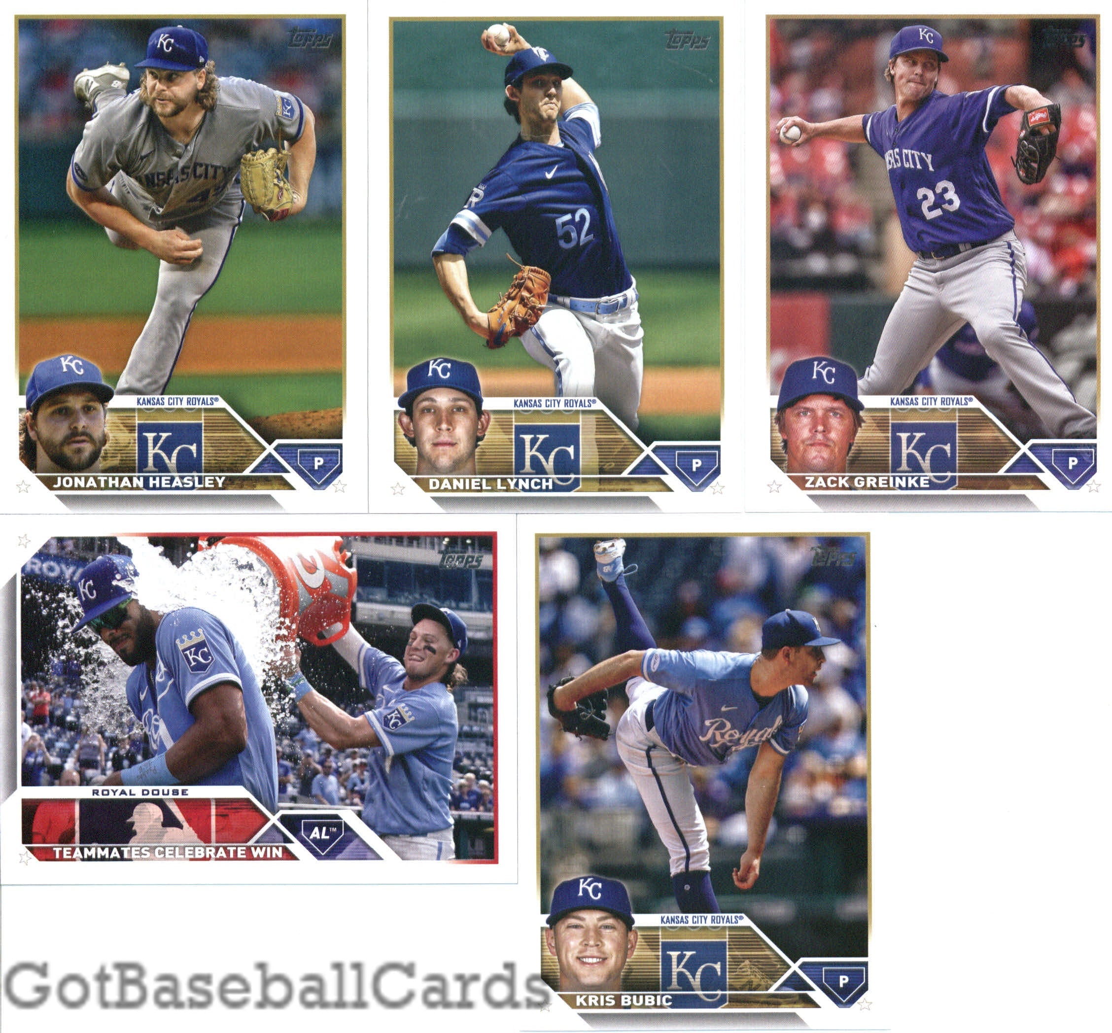 2023 Topps Complete Master Kansas City Royals Team Set of 32 Cards