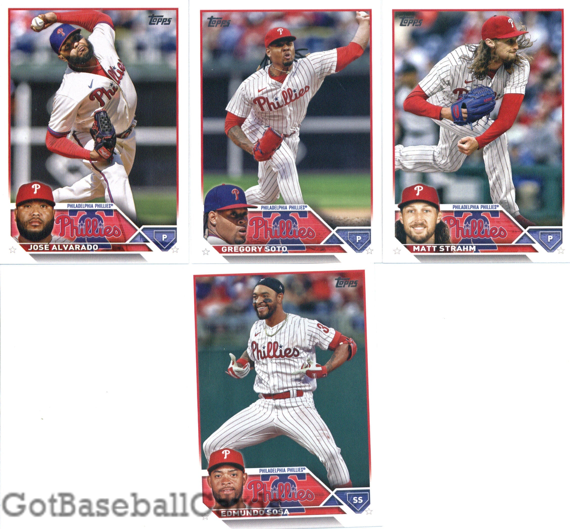 2023 Topps Complete Master Philadelphia Phillies Team Set of 32 Cards
